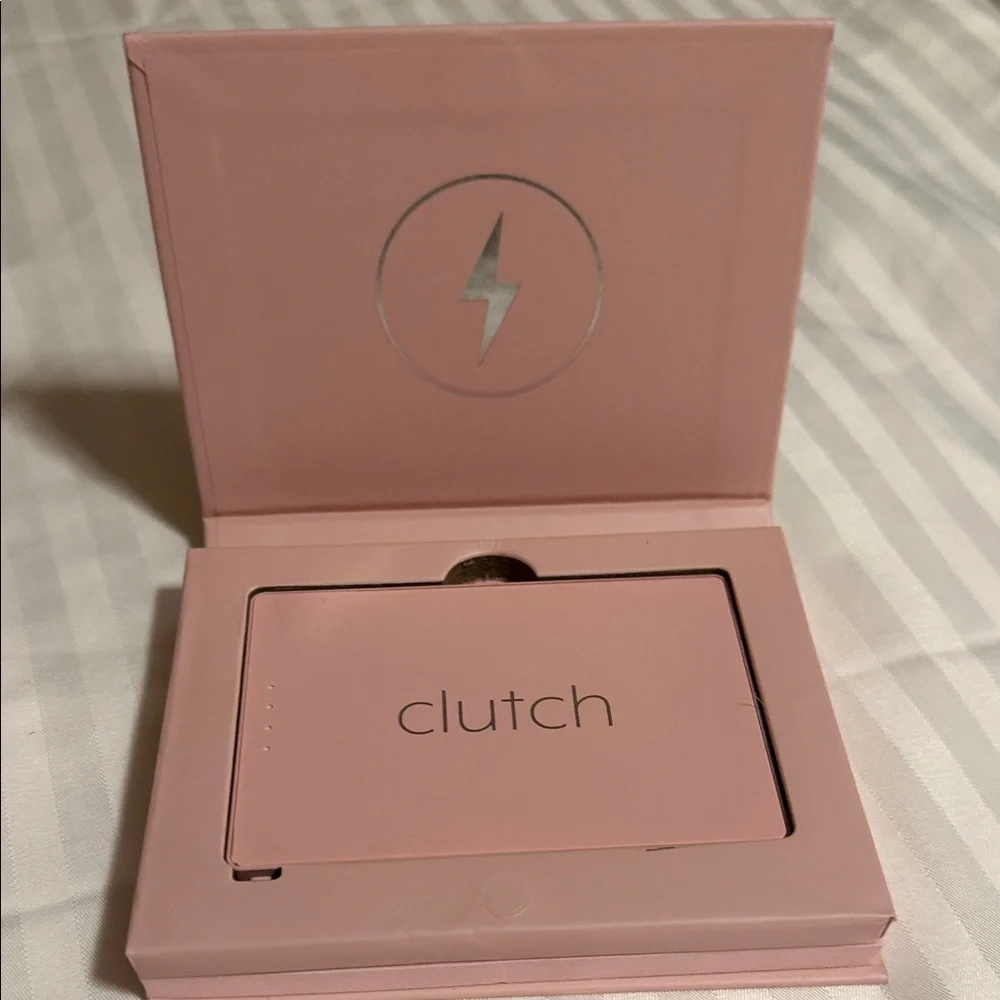 Clutch Portable Power Bank Charger in Pink